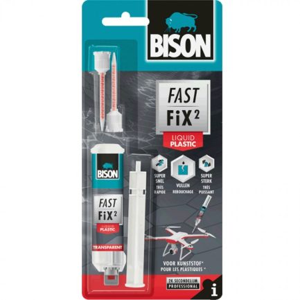 Επισκευαστική Κόλλα Fast Fix² Liquid Plastic Bison