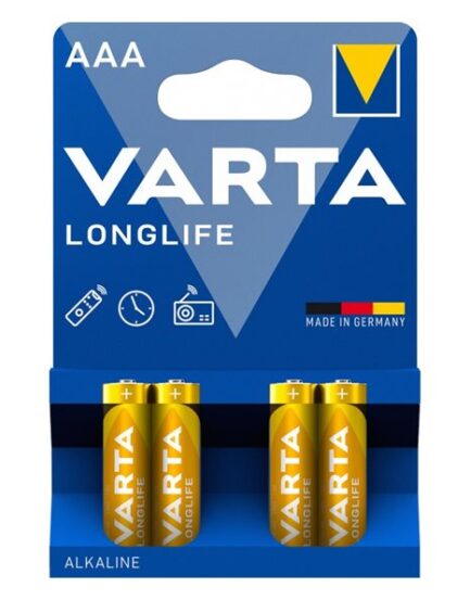 Μπαταρία αλκαλική (ΑΑΑ) VARTA (4 pcs)